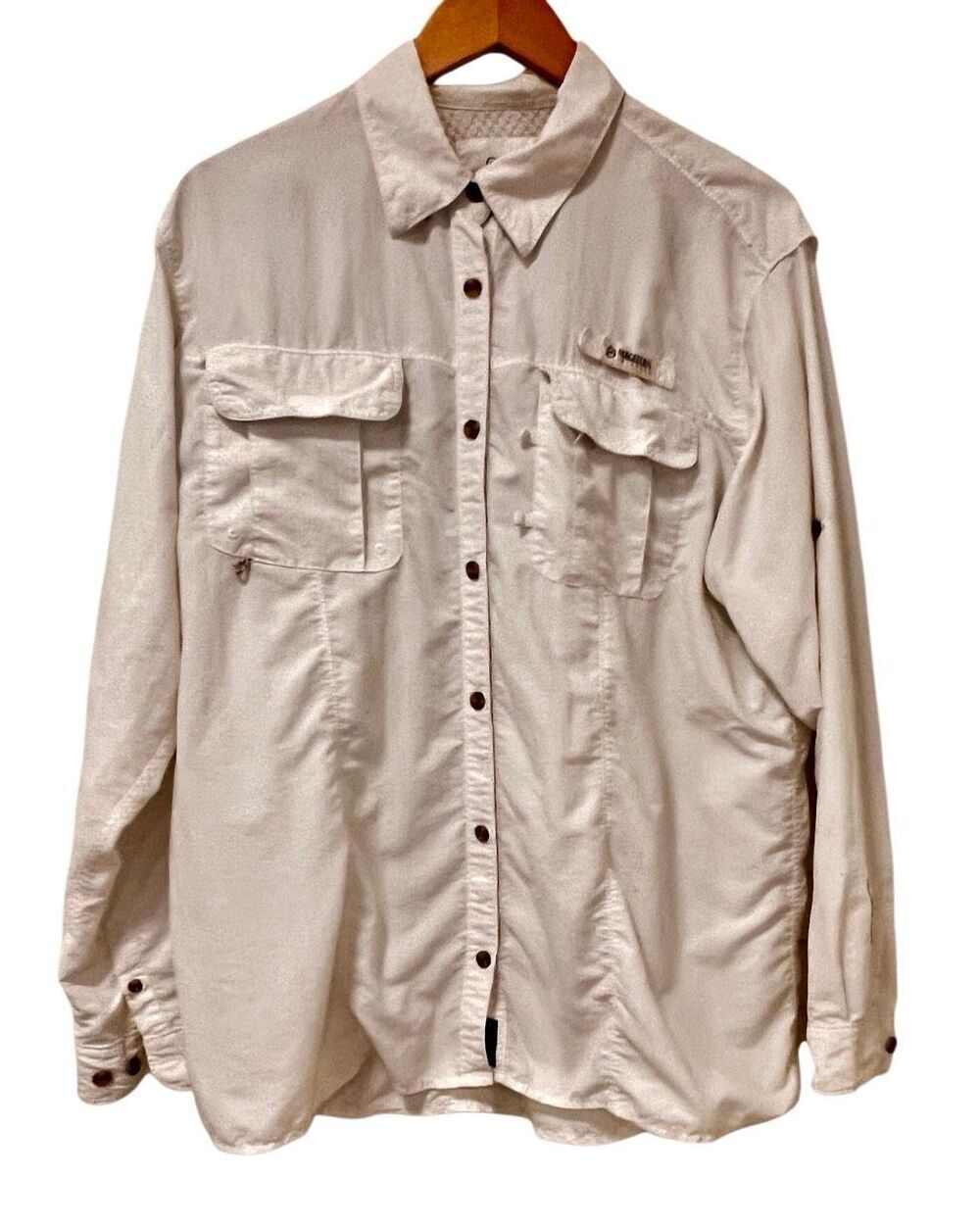 Magellan Fish Gear Shirt Laguna Madre Relaxed Fit Long Sleeve Wicking Men’s 2XL